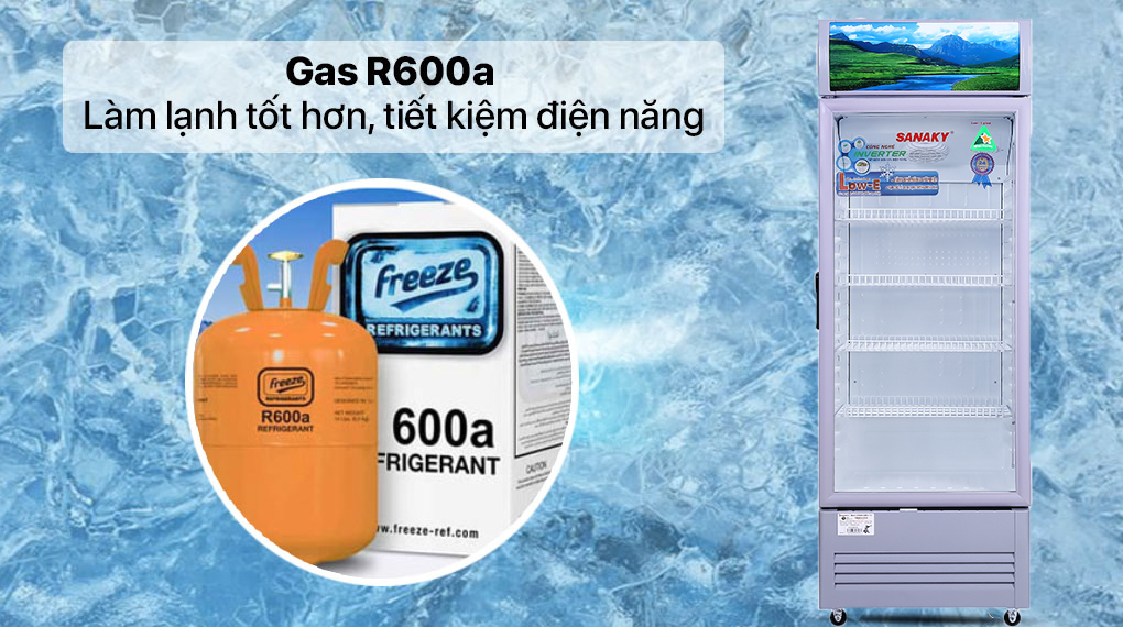 Tủ Mát Sanaky Inverter 290 lít TM.VH358K3L - Gas R600a Tủ Mát Sanaky Inverter 290 lít TM.VH358K3L - Gas R600a