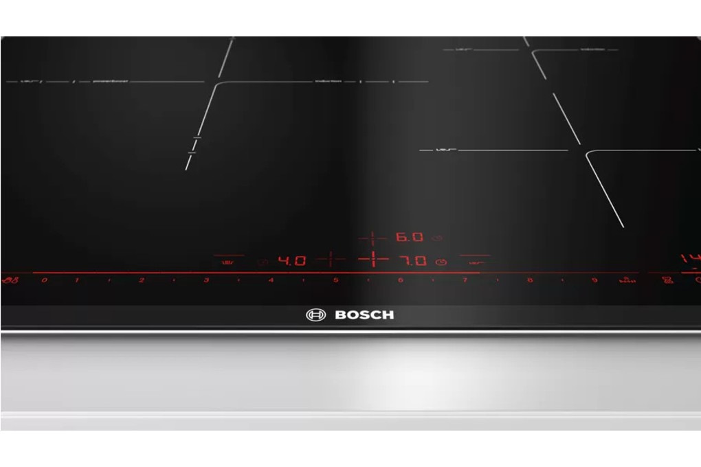 Bếp từ 3 vùng nấu Bosch PID675DC1E seri 8 - PerfectFry và tự nhận đáy nồi