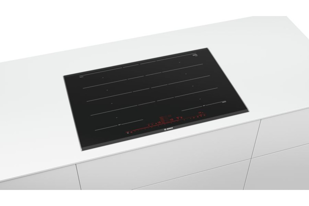 Bếp từ đa điểm Bosch PXY875DC1E Seri 8 - FlexInduction mở rộng vùng nấu