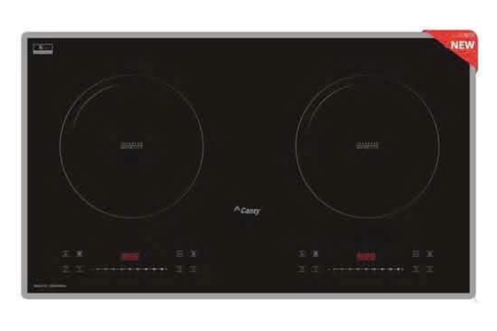 Bếp từ đôi Canzy Inverter CZ BMIX 88Plus - Thiết kế sang trọng, mặt kính Platinum Ceramic vát cạnh