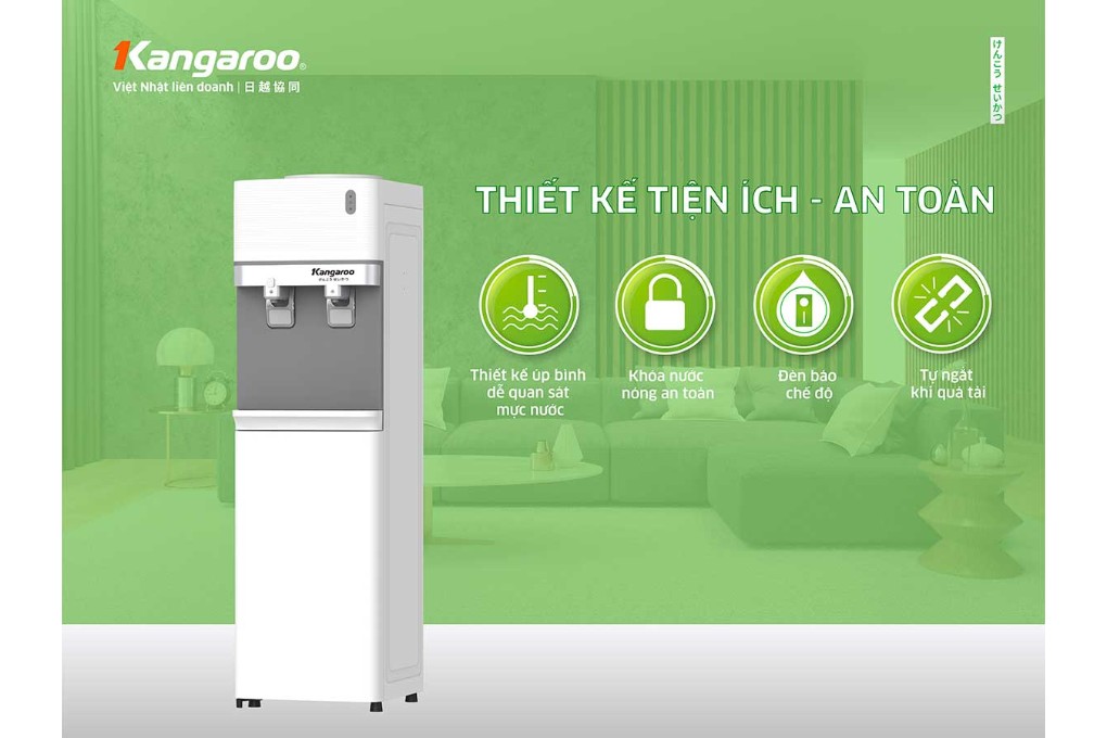 Cây nước nóng lạnh Kangaroo KG35A2