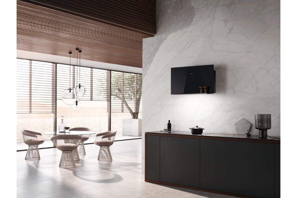 Hút mùi vát Miele DA 9092 W Screen - CleanCover dễ lau chùi