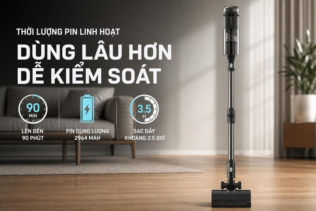 Khoang chứa 0.5 lít, thiết kế nhỏ gọn tiện lợi