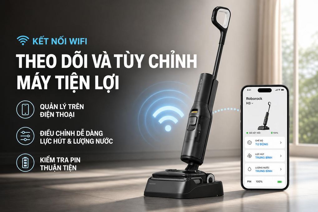 Thiết kế ngả phẳng, dễ dàng luồn gầm giường, gầm tủ