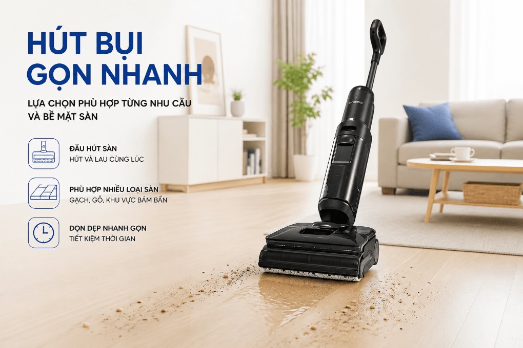 Đầu hút con lăn Tineco Floor One i7 Steam