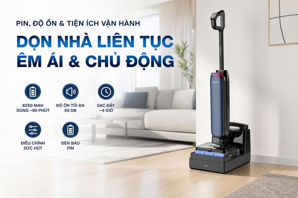 Đầu hút con lăn Tineco Floor One Station S9 Artist