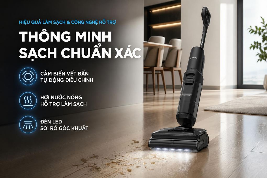 Đầu hút mini Tineco Floor One Switch S7 Steam