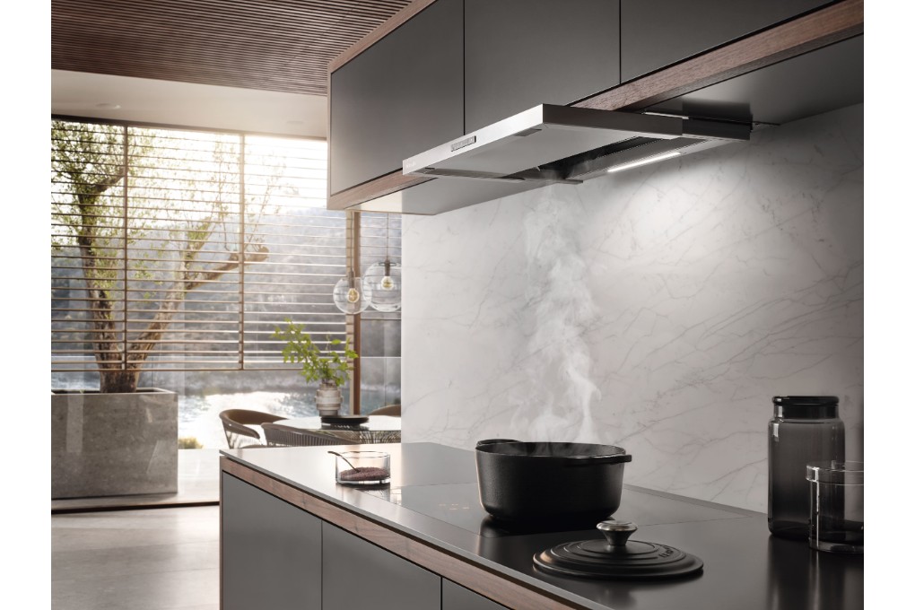 Máy hút mùi âm tủ Miele DAS 2620 - 4 mức hút, Booster 555 m³/h