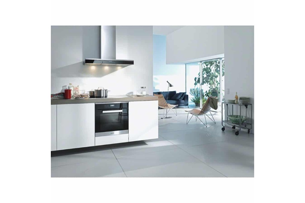 Máy hút mùi áp tường Miele DA 6698 W Puristic Edition 6000 - Hút linh hoạt tới 640 m³/h