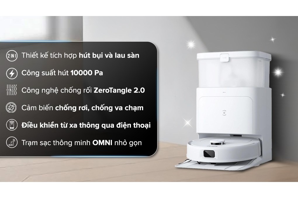 Thiết kế Ecovacs Deebot N30 PRO OMNI