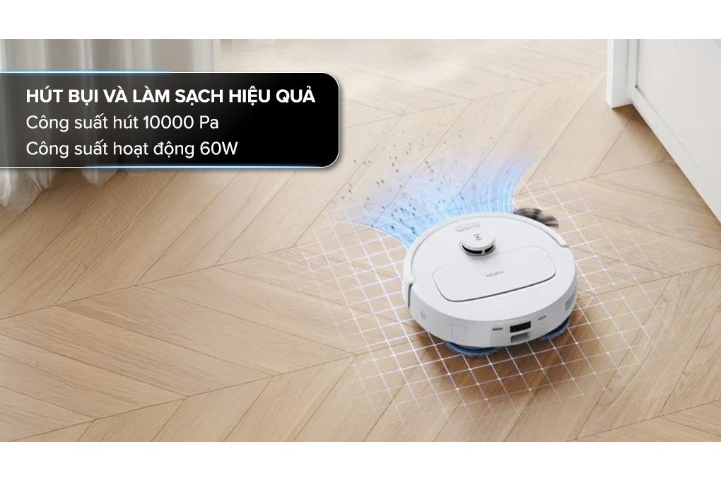 Trạm sạc tự động Ecovacs Deebot N30 PRO OMNI