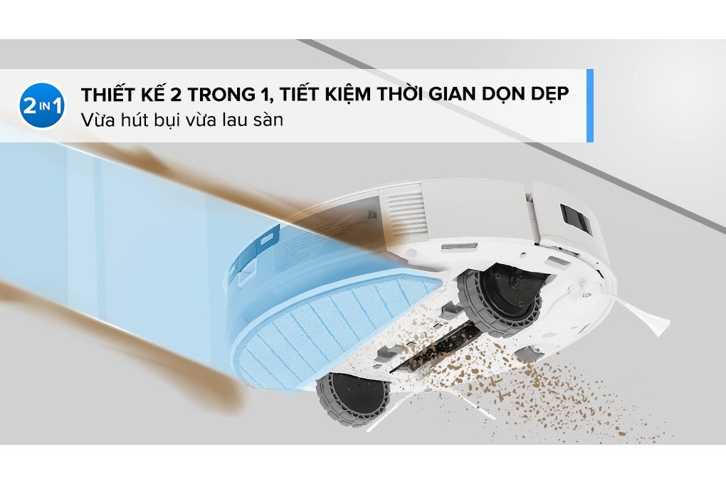 Chế độ làm sạch Ecovacs Deebot T10