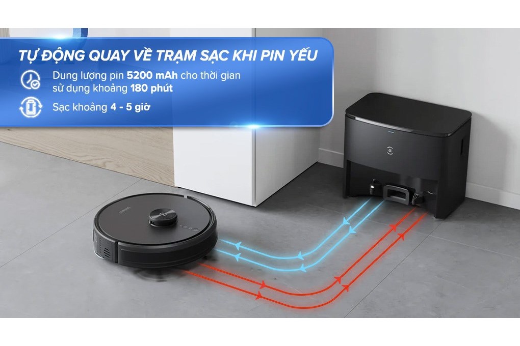 Ứng dụng điều khiển Ecovacs Deebot Y1 PRO PLUS