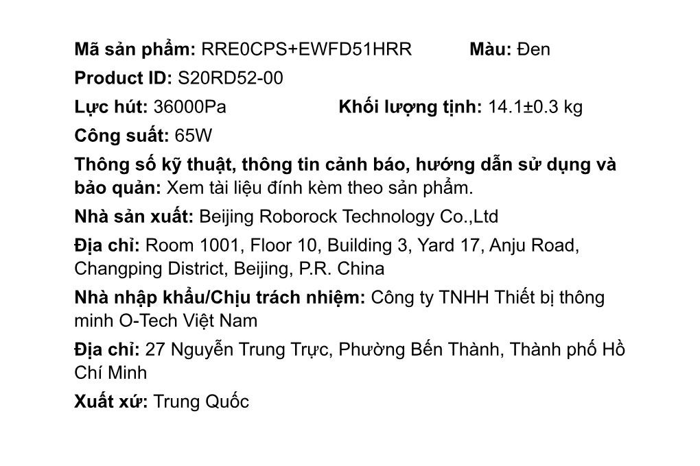 Vận hành êm ái, dung tích lớn