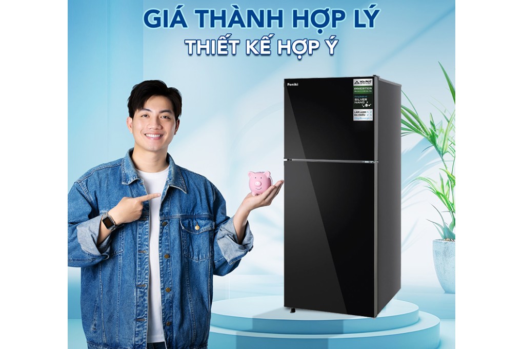 Tủ Lạnh Funiki Inverter 209 Lít HR-T8209GB