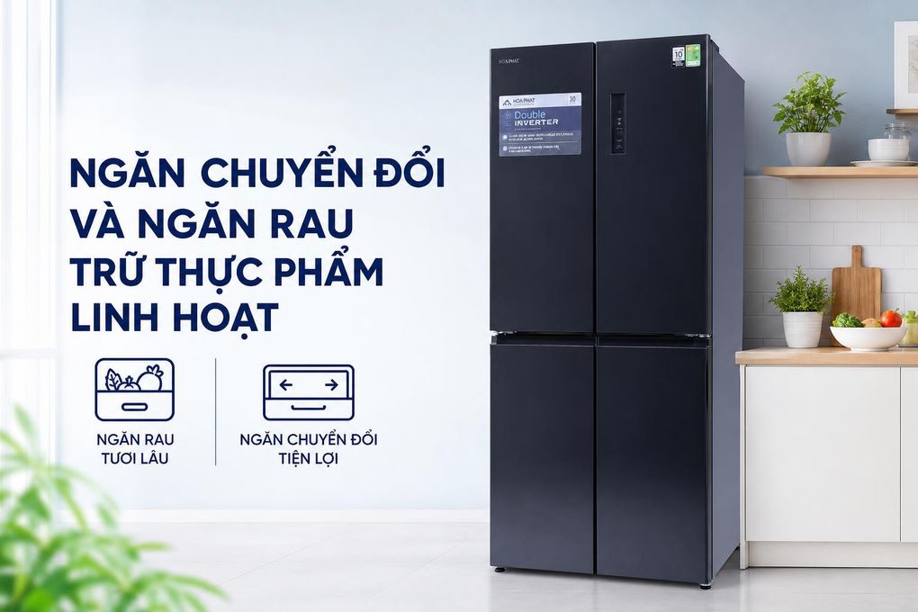 Tủ Lạnh Funiki Inverter 503 Lít Multi Door HR-M8503TB