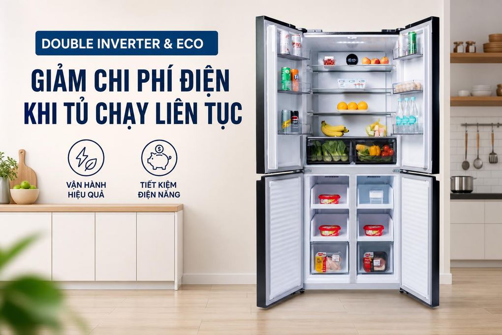 Tủ Lạnh Funiki Inverter 503 Lít Multi Door HR-M8503TB