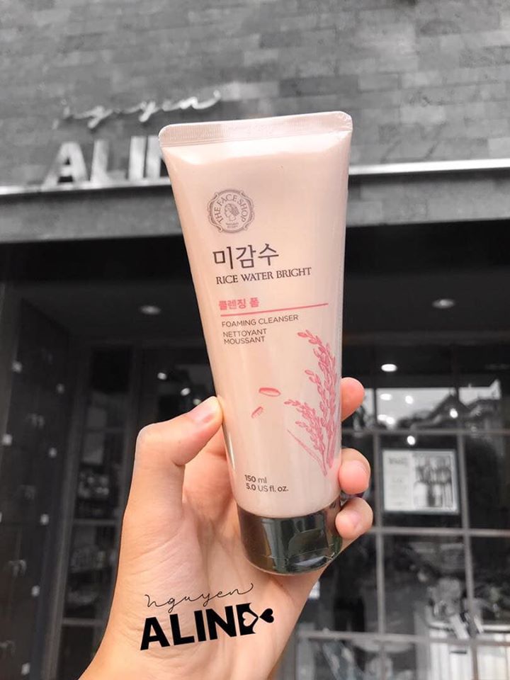 Sữa rửa mặt cám gạo the face shop 150ml