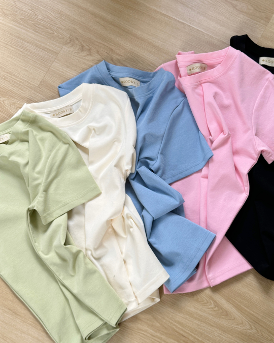 Áo Basic Tee Kem - Ảnh 3 | Kooky House