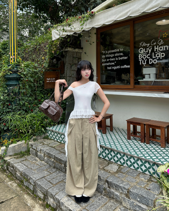 Quần Piper Nâu - Ảnh 6 | Kooky House