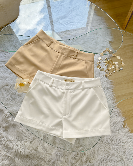 Quần Basic Shorts Nâu | Kooky House