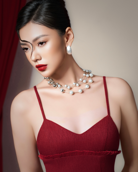 Đầm Amelia Đỏ - Ảnh 4 | Kooky House