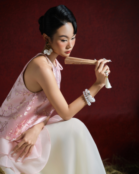 Áo Yếm Cát Tường Hồng - Ảnh 6 | Kooky House