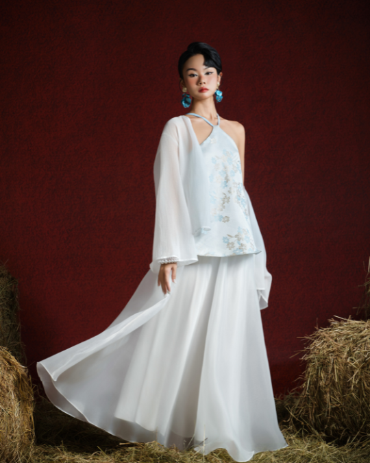 Áo Yếm Như Ý Xanh - Ảnh 6 | Kooky House