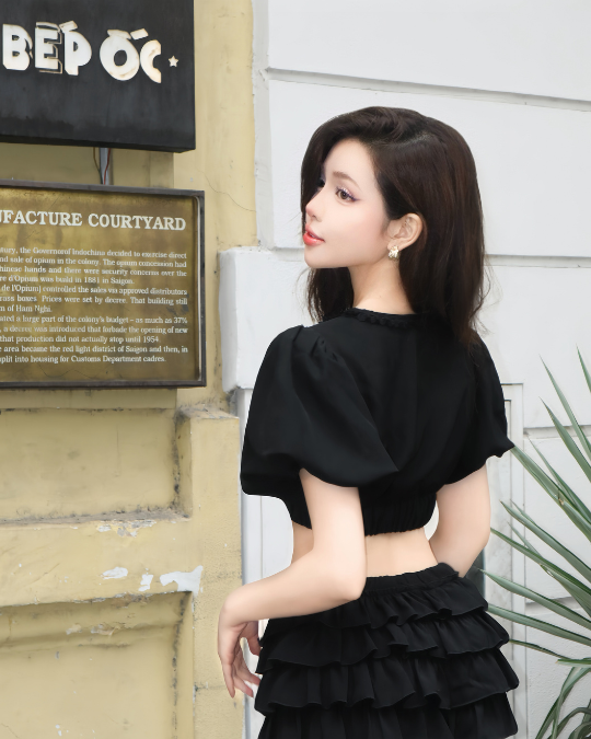 Áo Anna Đen - Ảnh 6 | Kooky House