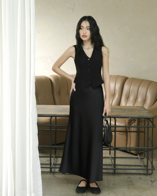 Váy Ella Đen - Ảnh 2 | Kooky House