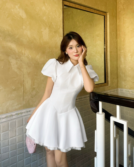 Đầm Linn Trắng | Kooky House