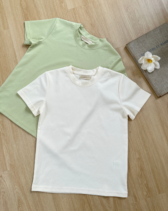 Áo Basic Tee Xanh Biển - Ảnh 6 | Kooky House