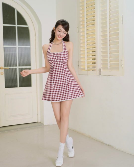 Đầm Fanny Caro Đỏ - Ảnh 3 | Kooky House