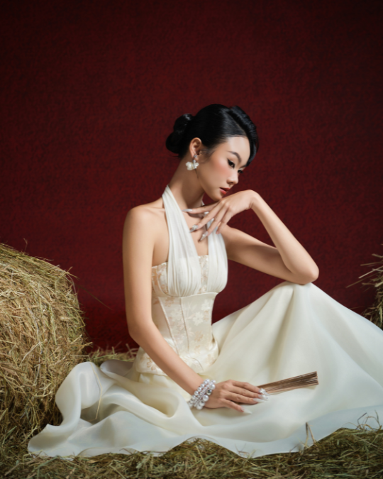 Áo Corset Viên Phúc Kem - Ảnh 9 | Kooky House