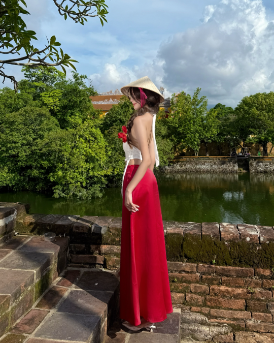 Váy Ella Đỏ - Ảnh 6 | Kooky House