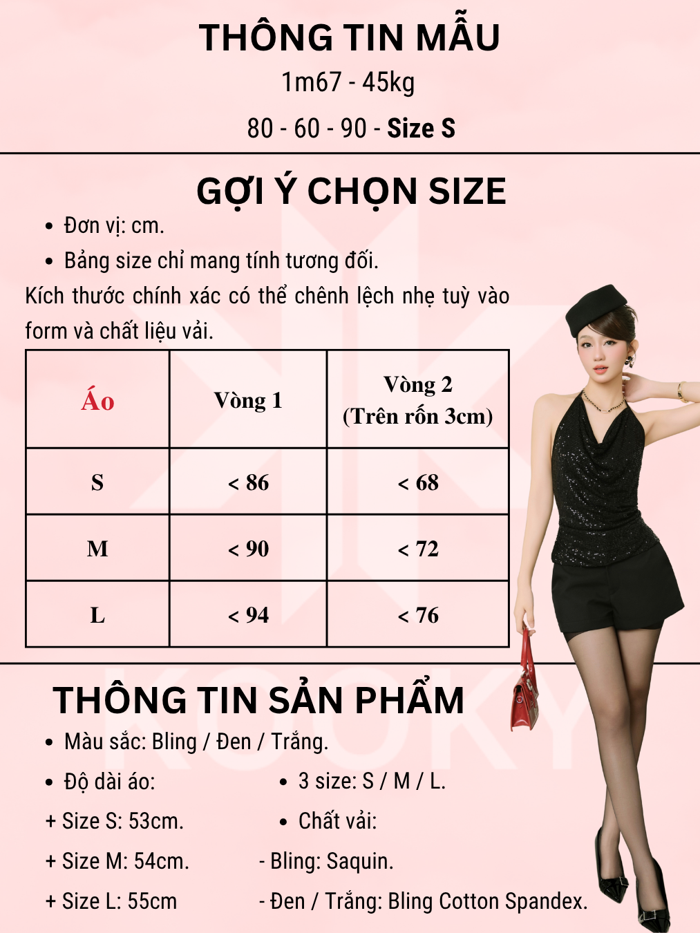 Áo Azami Đen - Ảnh 8 | Kooky House