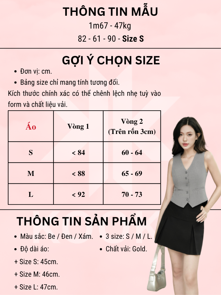 Áo Gile Be - Ảnh 5 | Kooky House