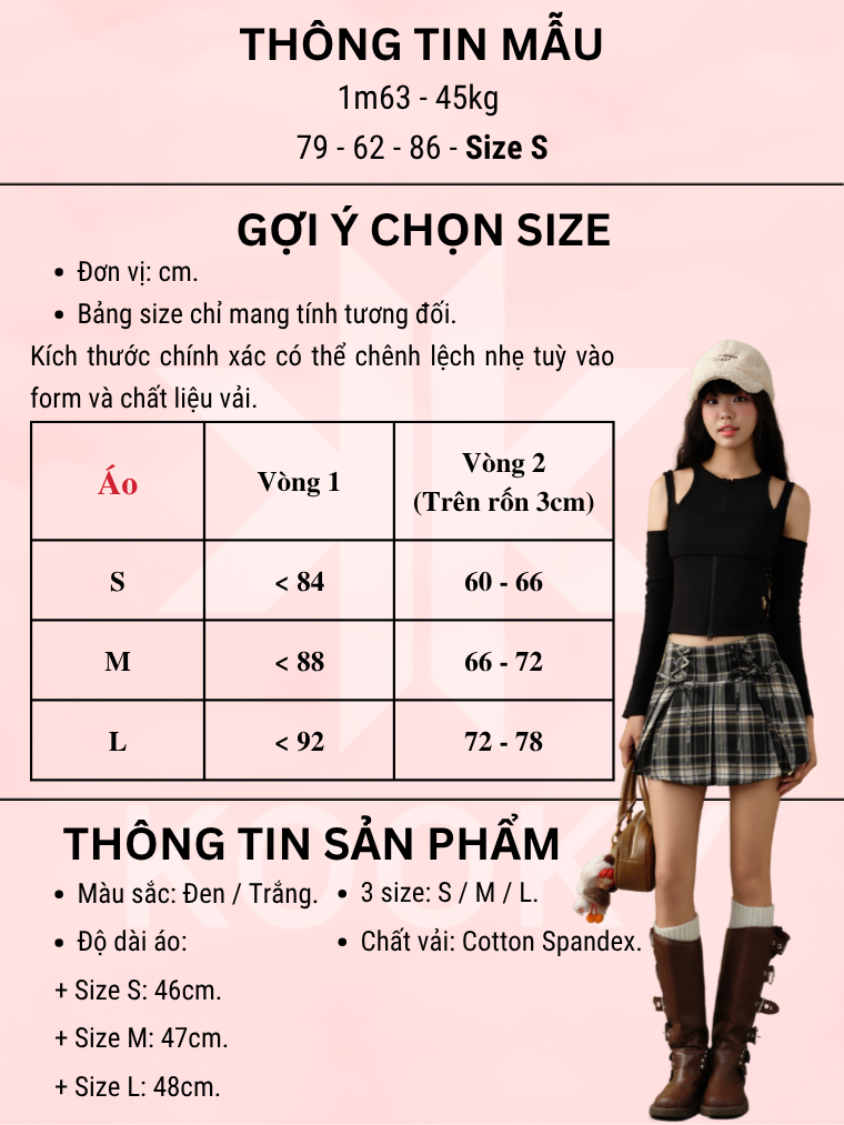 Áo Josie Đen - Ảnh 7 | Kooky House