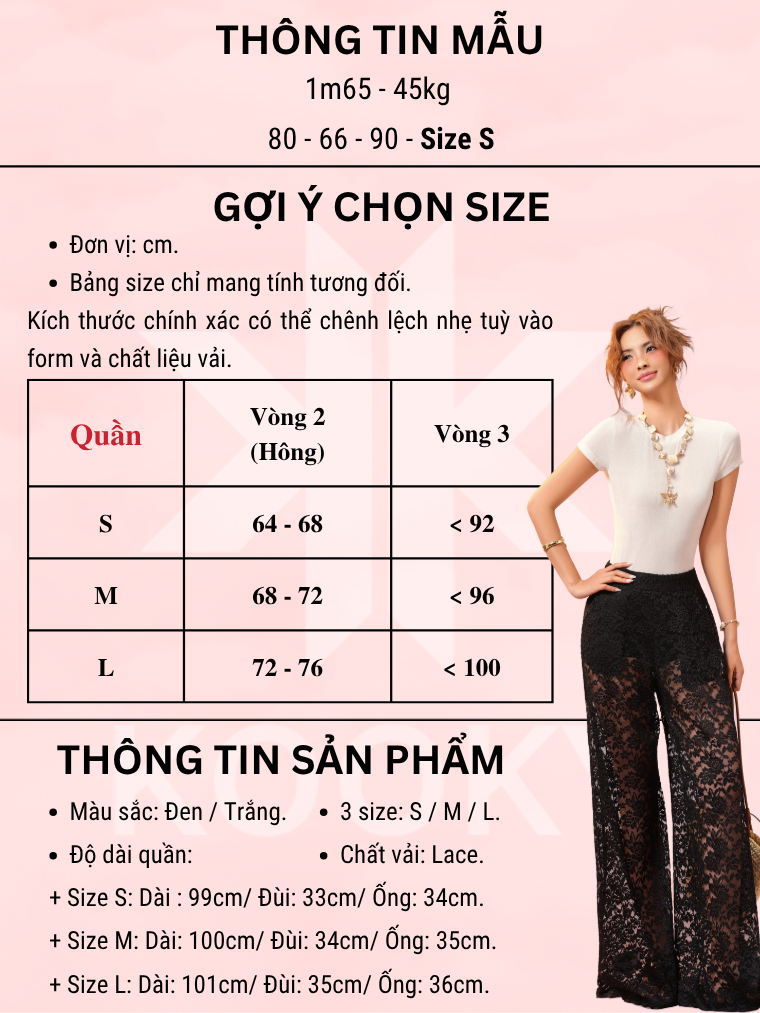 Quần Lace Đen - Ảnh 7 | Kooky House