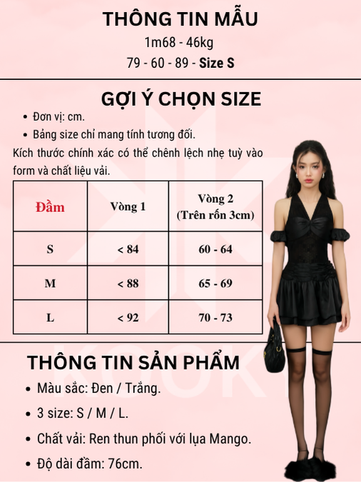 Đầm Lisa Đen - Ảnh 6 | Kooky House