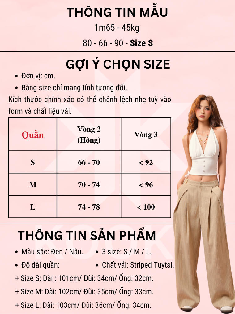 Quần Piper Đen - Ảnh 6 | Kooky House