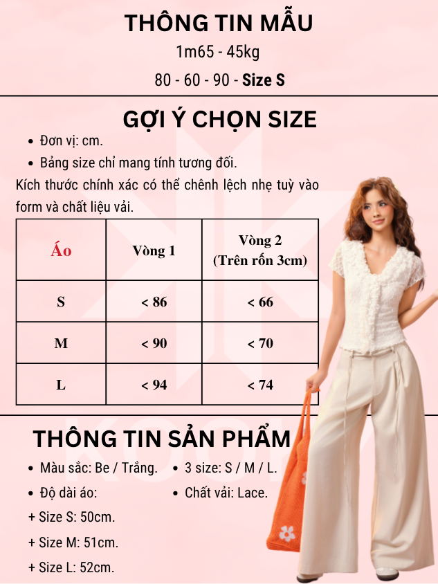 Áo Sunnie Trắng - Ảnh 6 | Kooky House