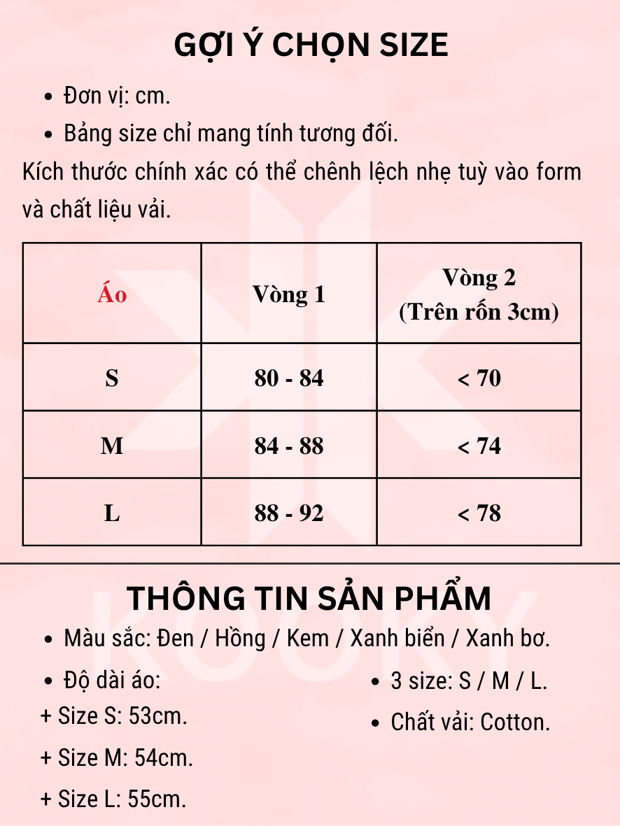 Áo Basic Tee Hồng - Ảnh 8 | Kooky House