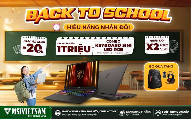 BACK TO SCHOOL 