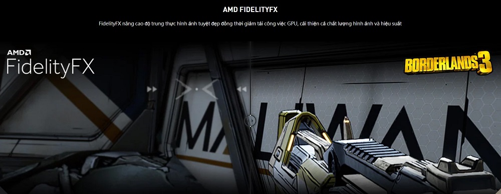 Công nghệ siêu phân giải hình ảnh từ AMD FidelityFX