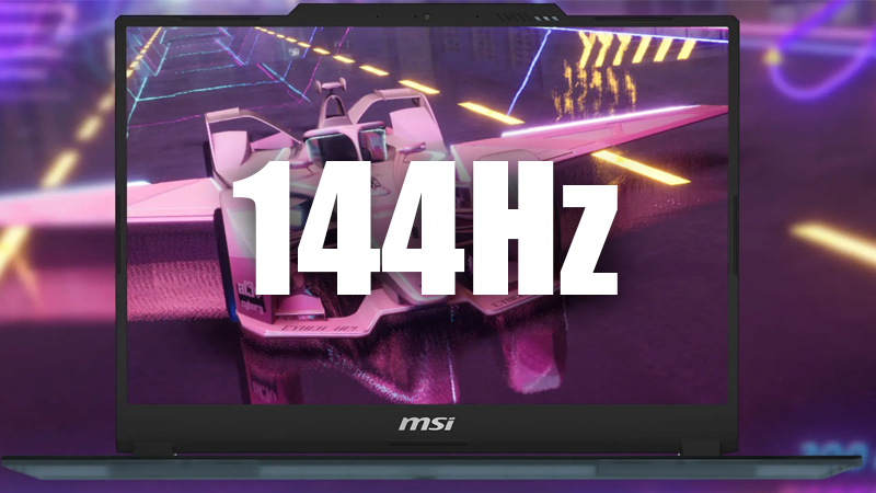 Màn hình của laptop MSI Cyborg 14 (ảnh minh hoạ)