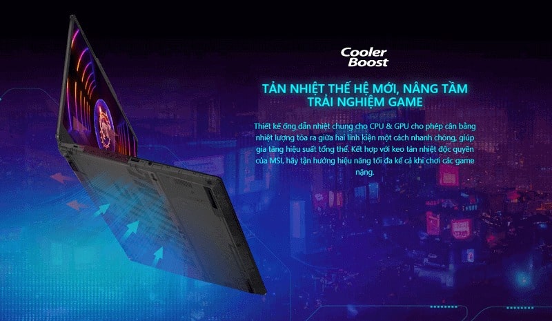 Hệ thống tản nhiệt MSI CYBORG