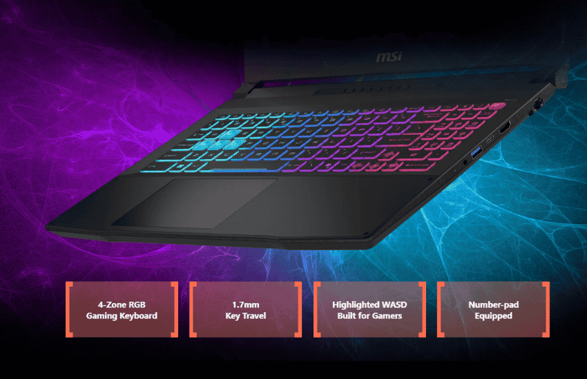 Bàn phím nổi bật mang đến trải nghiệm gõ êm ái