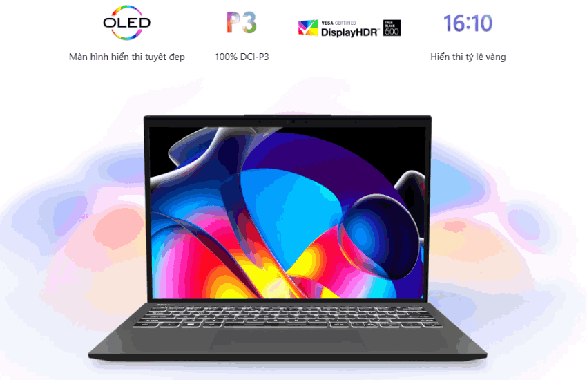 Màn hình chăm chút tỉ mỉ từng chi tiết