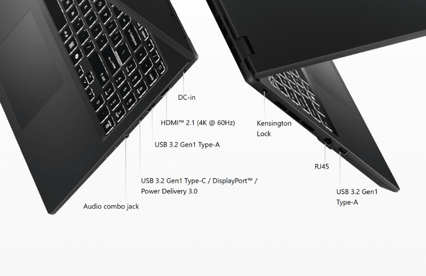 Kết nối đầy đủ hiện đại thuận tiện cho mọi thao tác